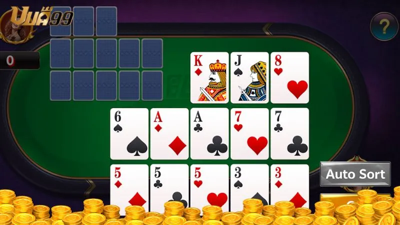 Chiến thuật sắp xếp bài trong game Mậu binh Vua99
