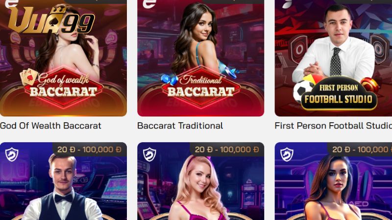 Giới thiệu chung về nhà cái Vua99