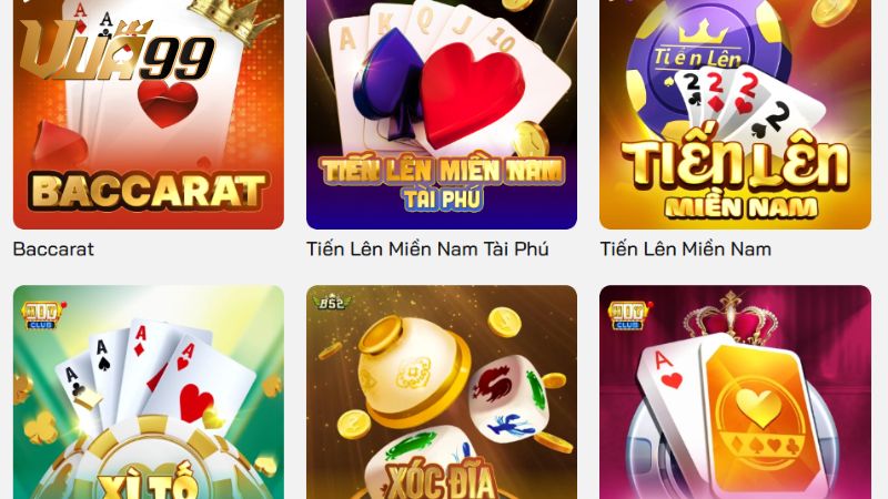 Giới thiệu về Game bài Vua99
