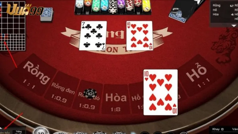 Nắm vững cách chơi Rồng hổ Vua99