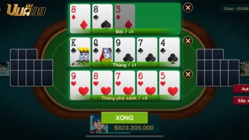 Những bí quyết nâng cao tỷ lệ thắng khi chơi Mậu binh Vua99